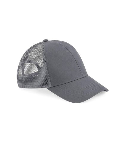 Casquette trucker adulte gris foncé Beechfield