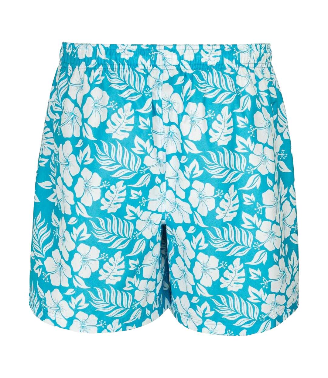 Mens Floral Swim Shorts Blue Hot Tuna-2