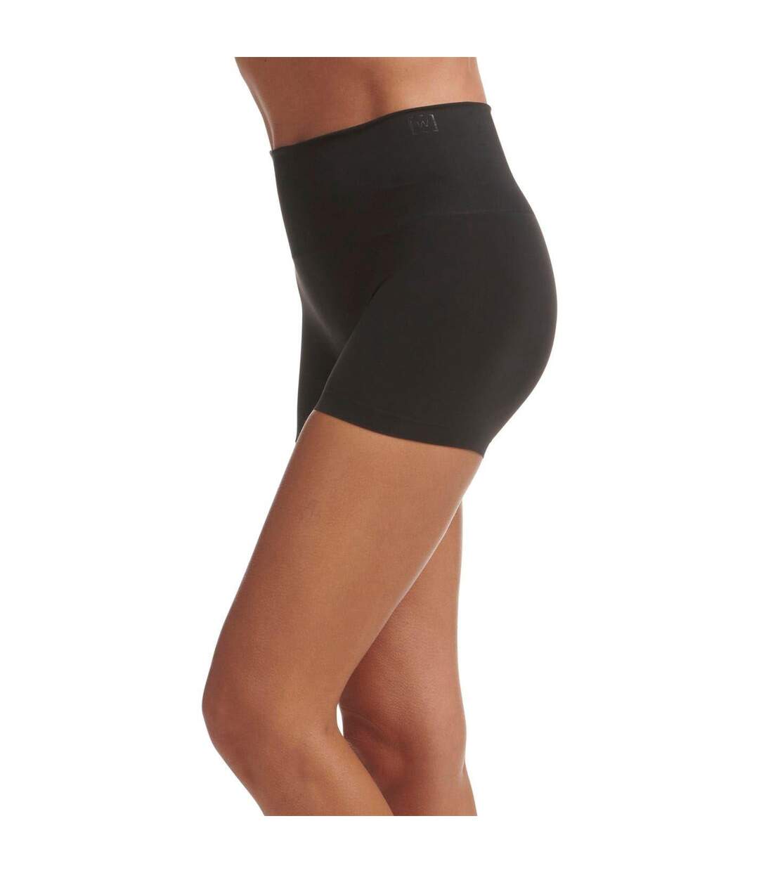 Short Motif/style Uni Femme Noir Wolford-3