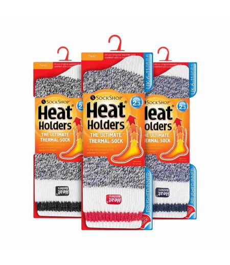 3 Pack Mens Insulated Thermal Socks for Winter
