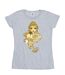 Disney - T-shirt BEAUTY AND THE BEAST NEVER JUDGE - Femme (Gris chiné) - UTBI12032-1