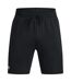 Mens Rival Fleece Shorts Black Under Armour-2