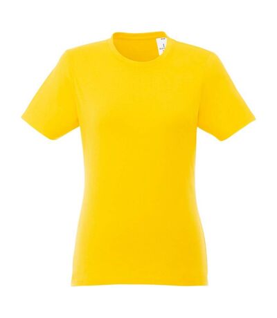 T-shirt heros femme jaune Elevate