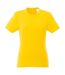 Womens/ladies heros short-sleeved t-shirt yellow Elevate