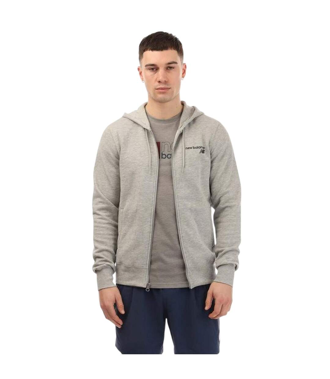 Veste À Capuche Classic Core Homme Gris New Balance-2