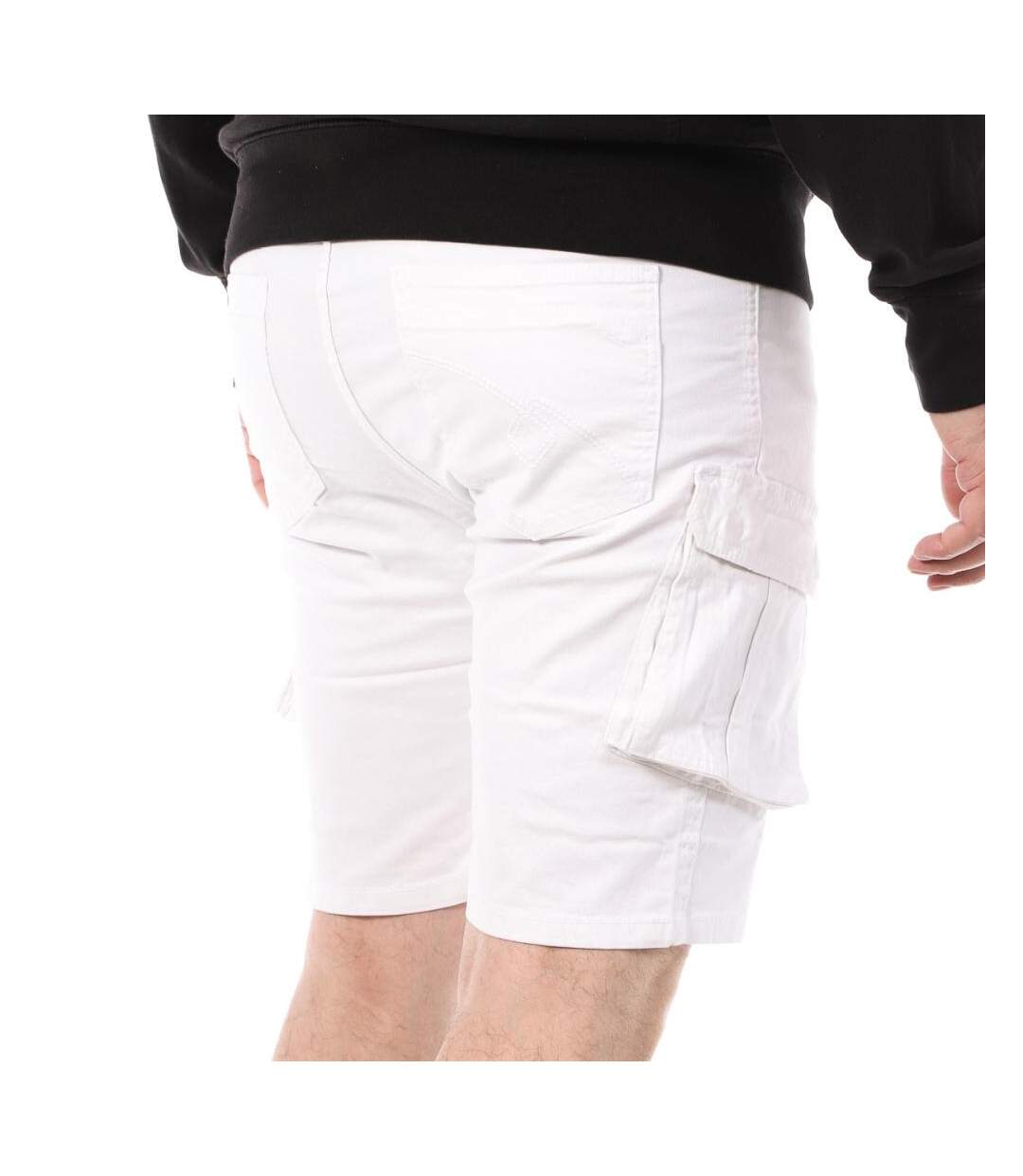 Short cargo blanc homme la maison blaggio vegalia-2