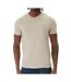 Lot de 2 t-shirt beige/blanche homme tommy hilfiger dm0dm20687-2