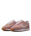 Womens/ladies Waffle Debut Suede Wedge Trainers Pink Nike-3