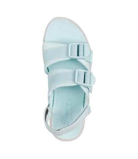 Sandales Femme Turquoise Pâle Skechers