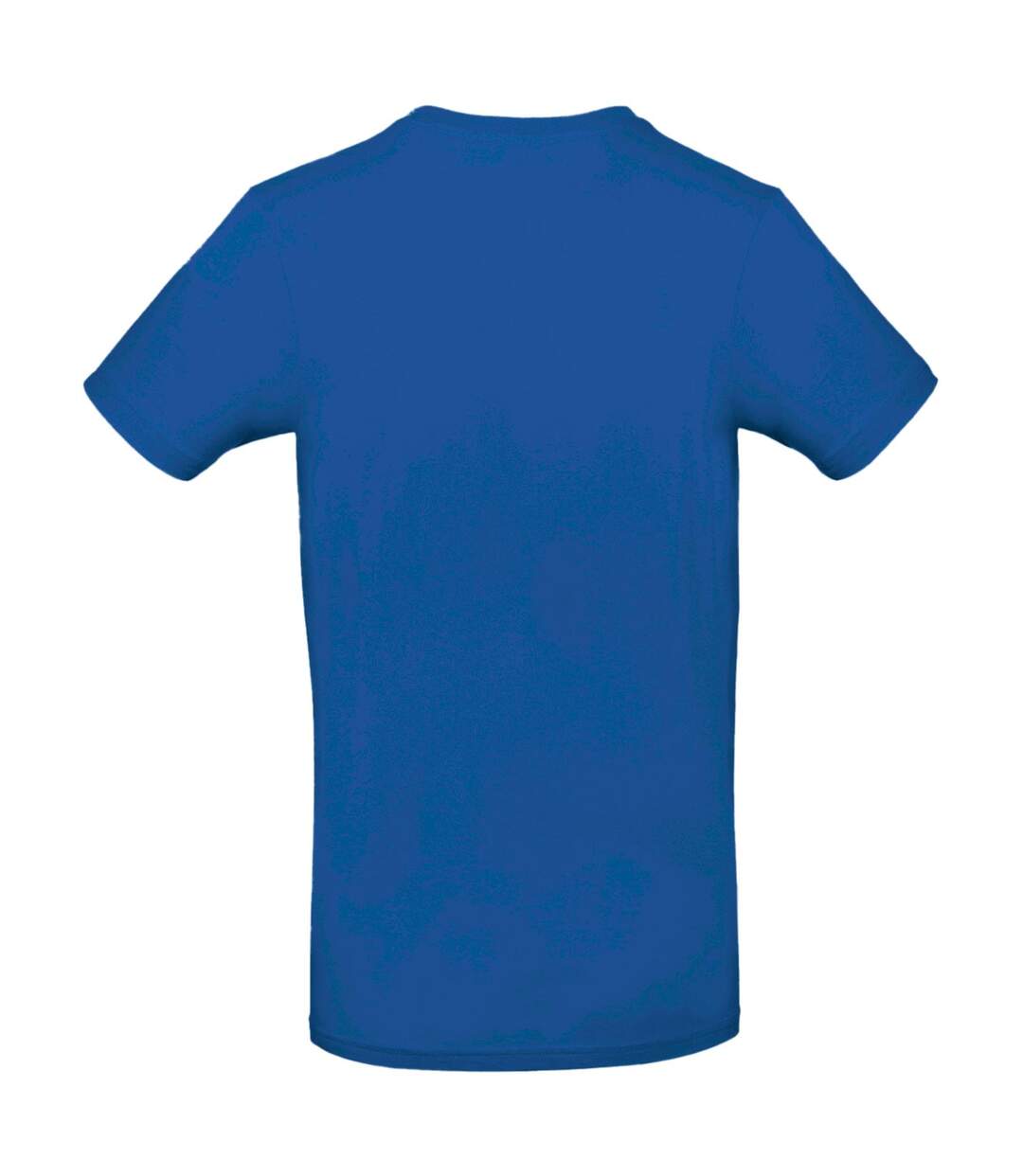Tee-shirt B&c Mens #e190 Bleu Roi B And C-2