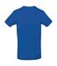 Tee-shirt B&c Mens #e190 Bleu Roi B And C-2