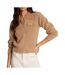 Gilet zippé marron femme morgan domi-1