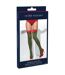 Bas autofixants femme rouge/vert Fever-2