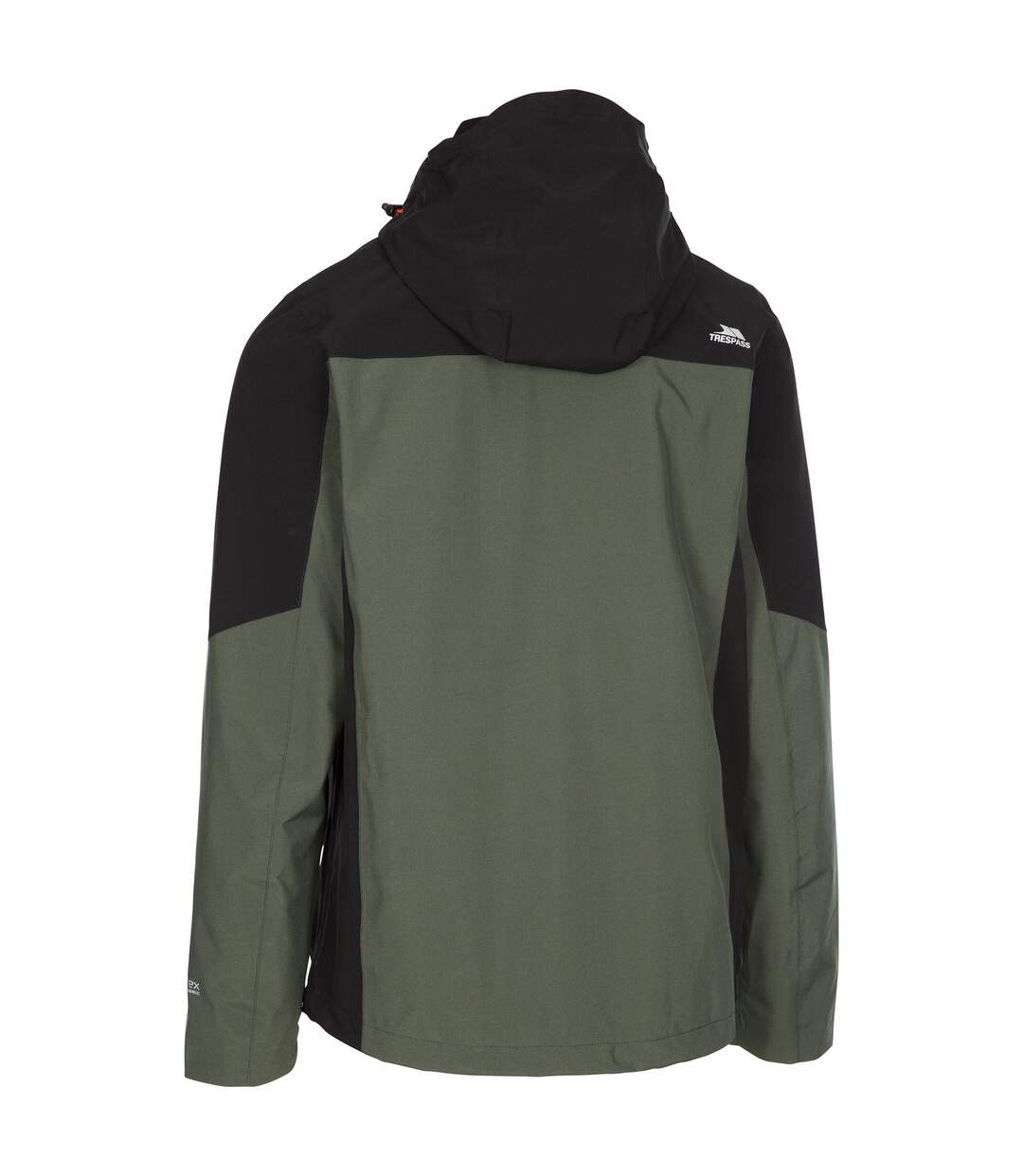 Mens Tappin Hooded Waterproof Jacket Ivy Trespass-3