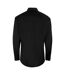 Chemise Manches Longues Motif/style Uni Homme Noir Aquascutum-2