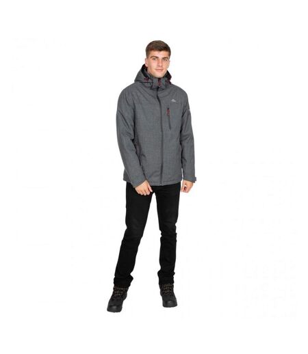 Mens Fyfinn Padded Waterproof Jacket Dark Grey Trespass