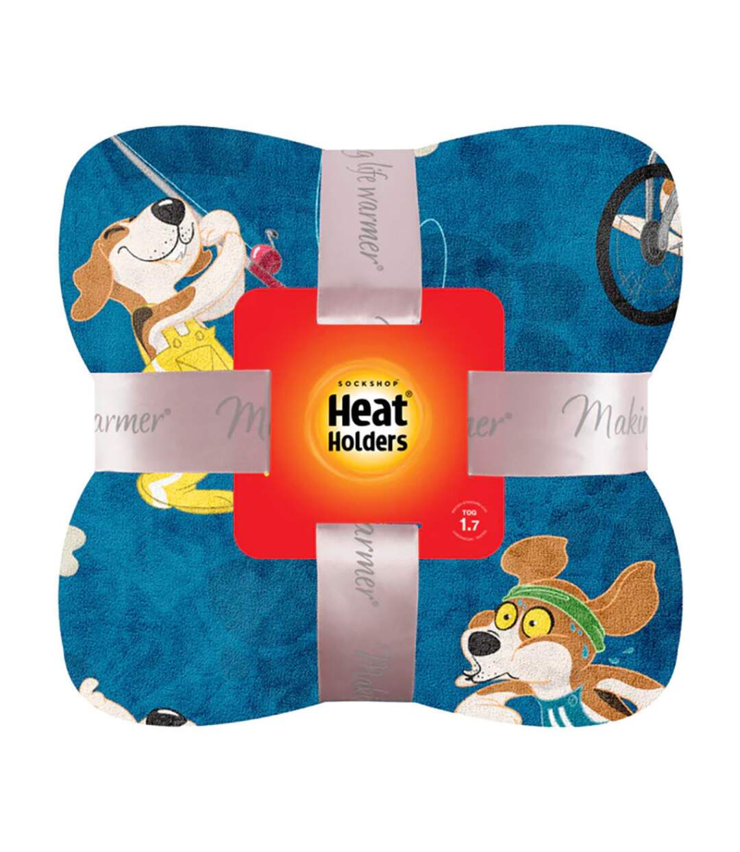 Warm Quilted Fleece Pet Blanket for Winter with Cats & Dogs-2