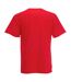 Fruit Of The Loom Mens Valueweight Short Sleeve T-Shirt (Red) - UTBC330