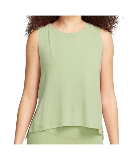 Débardeur Vert Femme Nike Tank - L