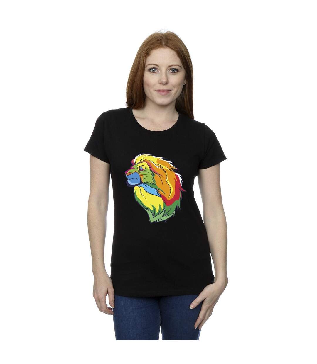 Disney Femme/Ladies T-shirt en coton Le Roi Lion - Couleurs (Noir) - UTBI25243-2