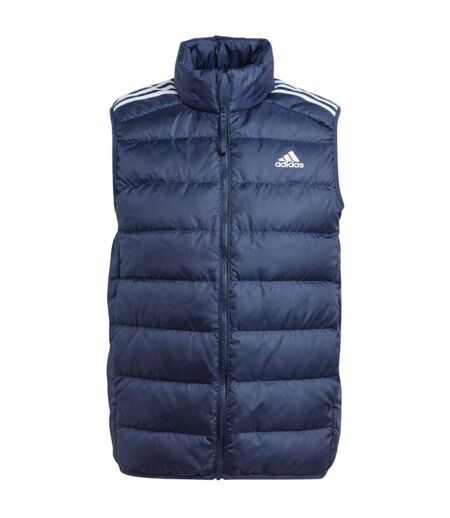 Veste Sans Manches Style 3 Rayures Homme Bleu Marine Adidas