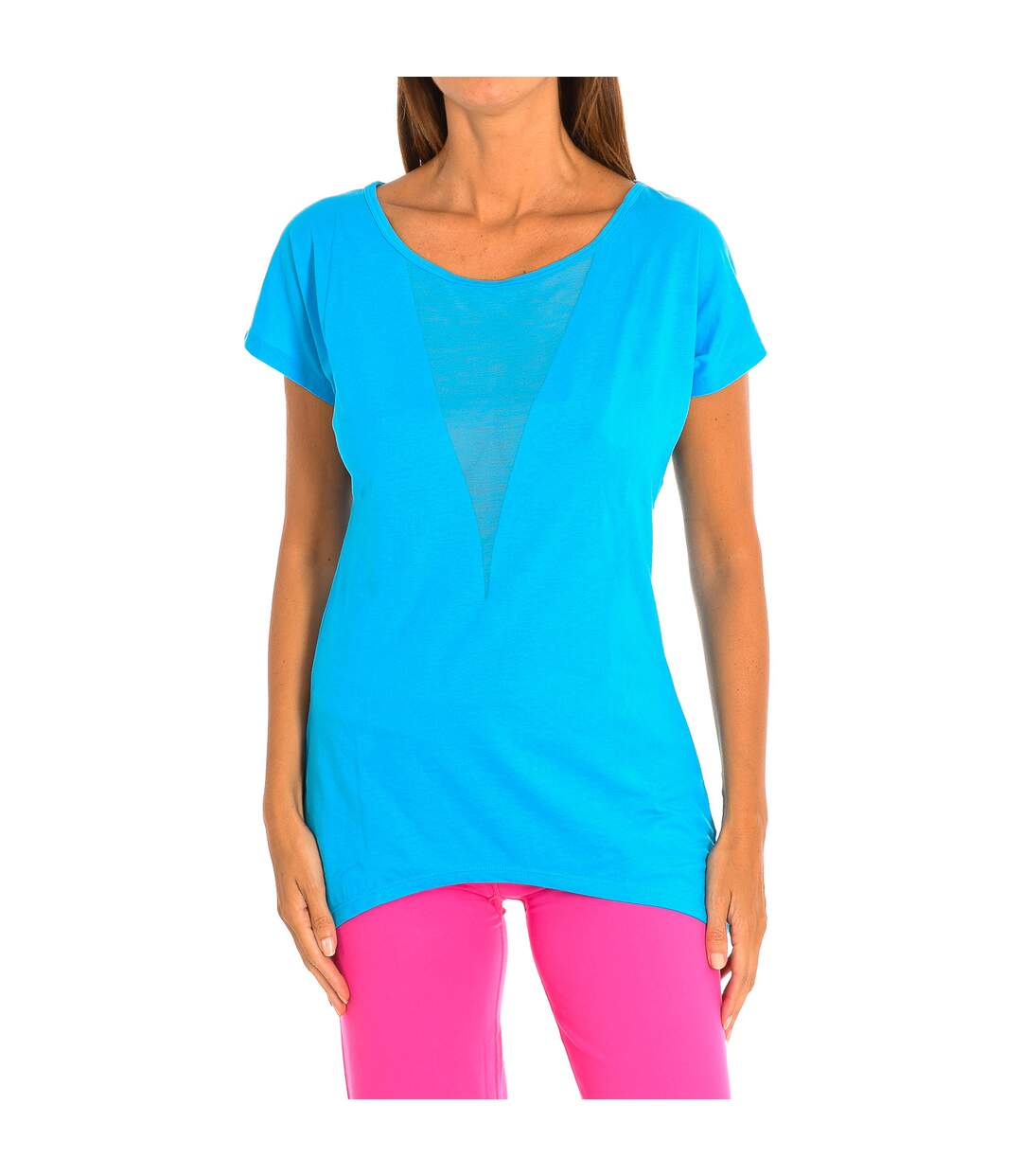 Women's short-sleeved sports T-shirt Z1T00683-1