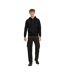 Mens Bradley Full Zip Hoodie Black Jack And Jones-4