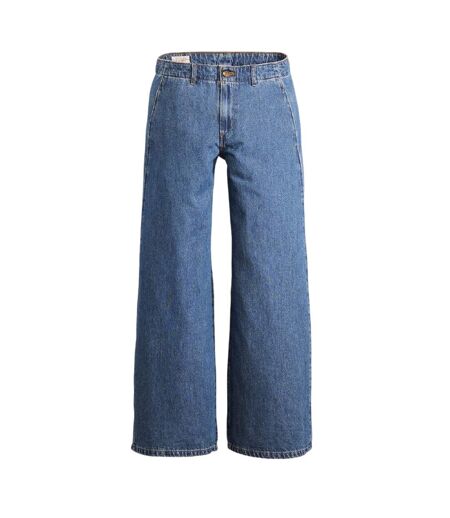 Womens/ladies Big Yikes Wide Leg Chinos Blue Levis