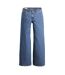 Womens/ladies Big Yikes Wide Leg Chinos Blue Levis-2
