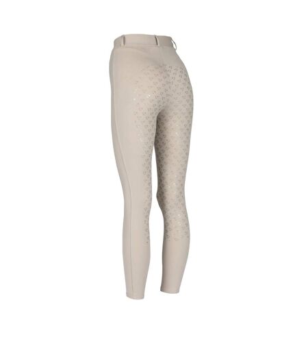 Womens/ladies albany horse riding tights beige Aubrion