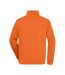 Sweat Workwear Homme Orange James And Nicholson-2
