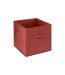 Boîte de Rangement Carrée Velours Mix N Modul 31x31cm Terracotta