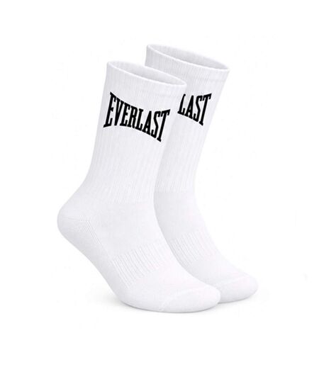 Lot de 6 paires de chaussettes blanches homme everlast el062