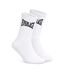 Lot de 6 paires de chaussettes blanches homme everlast el062-2