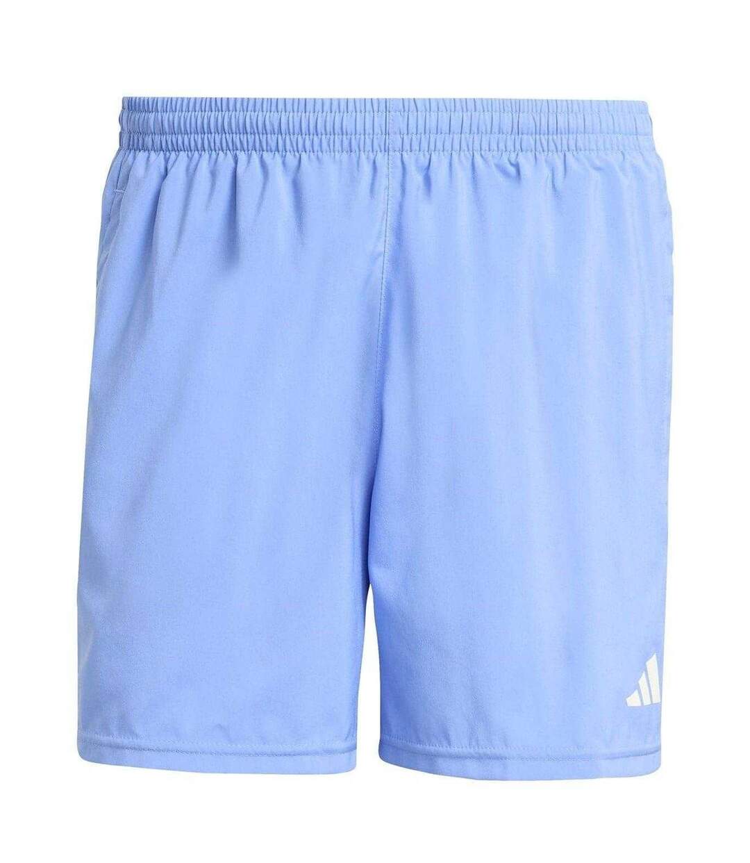 Mens Own The Run Logo Running Shorts Blue Adidas-2