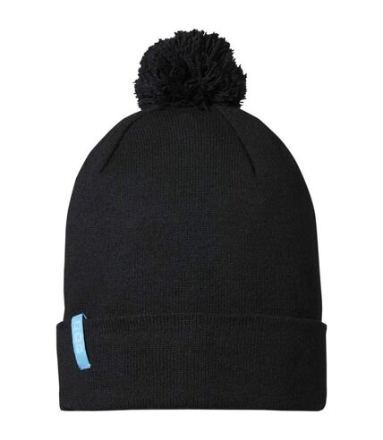 Olivine recycled beanie solid black Elevate NXT