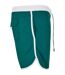 Short De Bain Motif/style Rétro Homme Blanc Vert Urban Classics-4