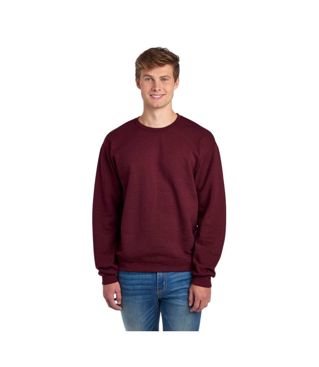 Sweat Adulte Pourpre Jerzees-1