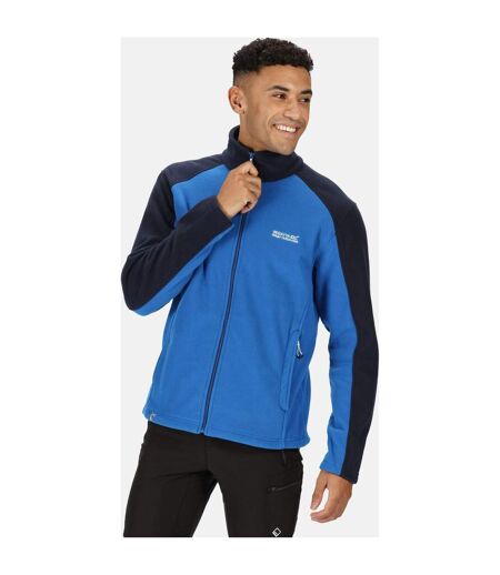 Veste Polaire Motif/style Deux Tons Hedman Homme Bleu Bleu Marine Regatta