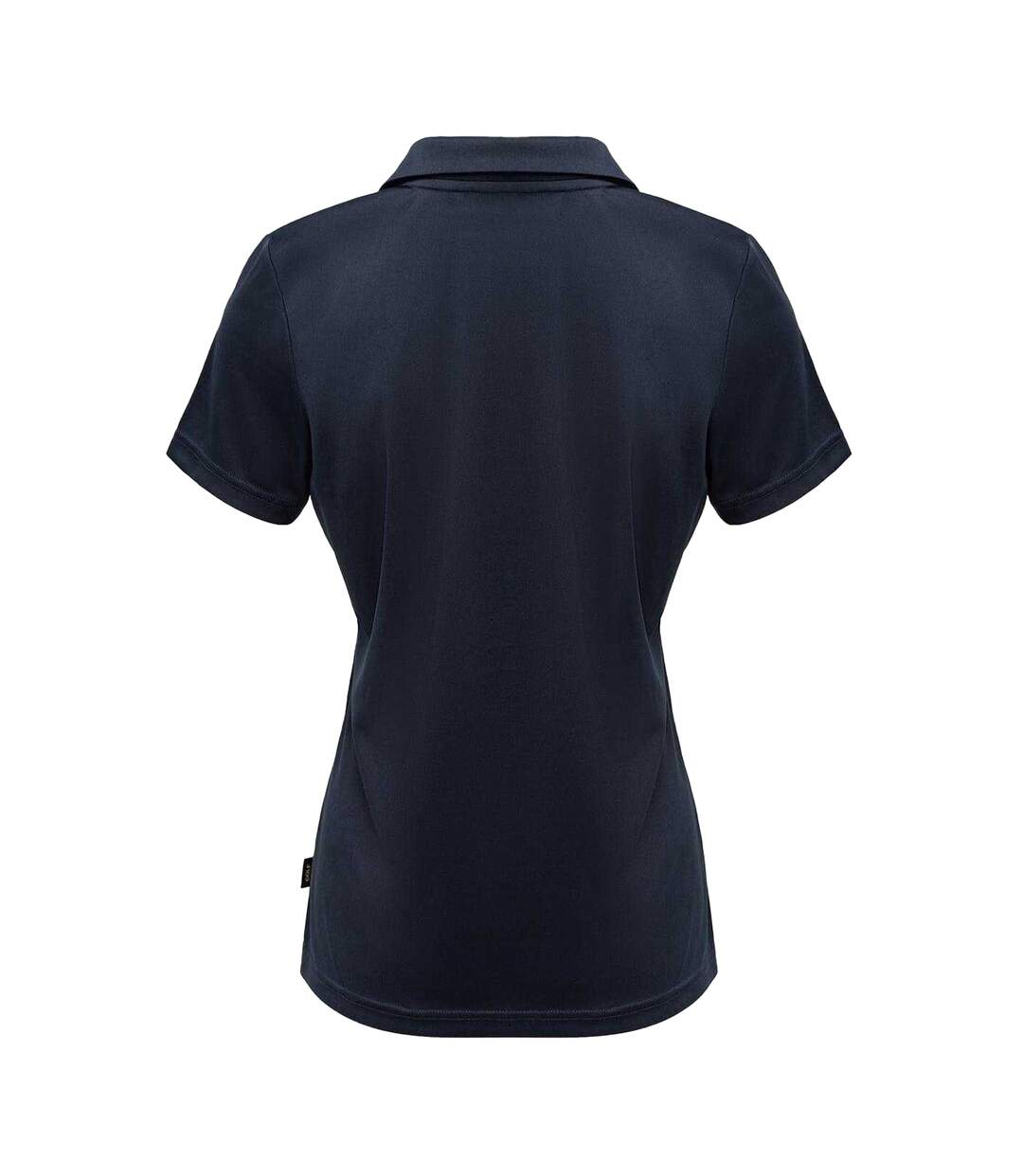 Womens/ladies Plain Polo Shirt Navy Slazenger-2