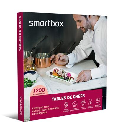 Tables de chefs - SMARTBOX - Coffret Cadeau Gastronomie