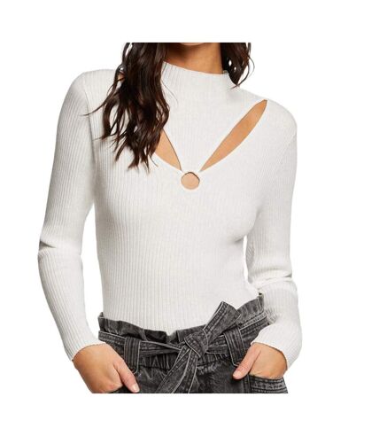 Pull Blanc Femme Morgan Meline - L