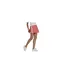 Short Motif/style 3 Rayures Femme Rose Adidas-1