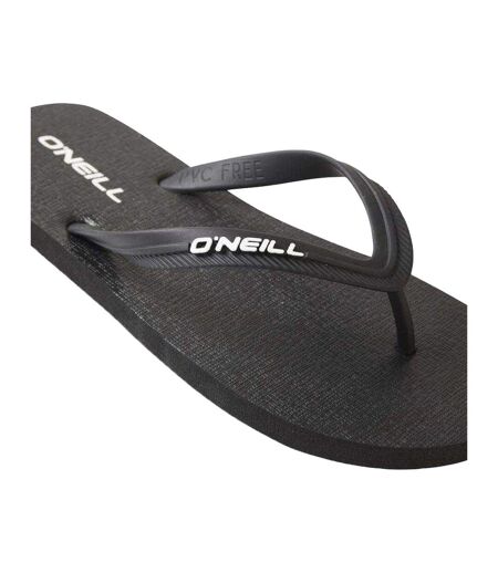 Tongs Motif/style Petit Logo Homme Noir O´Neill