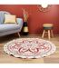 Tapis de salon rond PATIO motif mandala