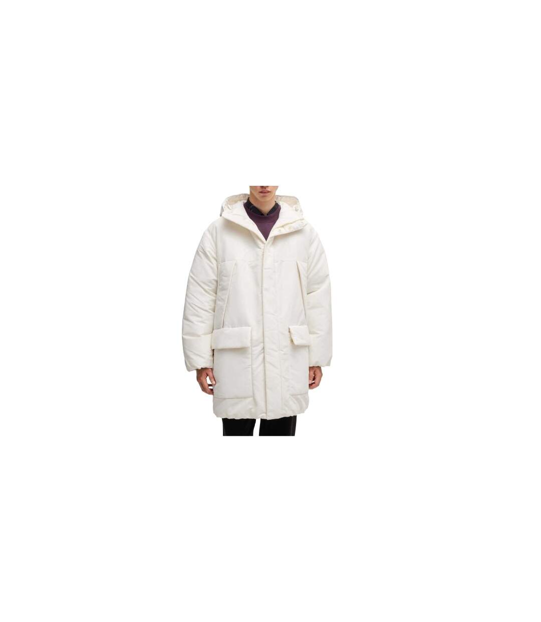 Mens Mandev Water Repellent Parka Natural Hugo-1