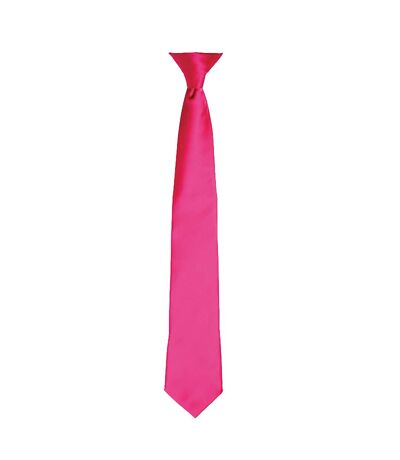 Premier - Cravate à clipser (Lot de 2) (Rose) (Taille unique) - UTRW6940