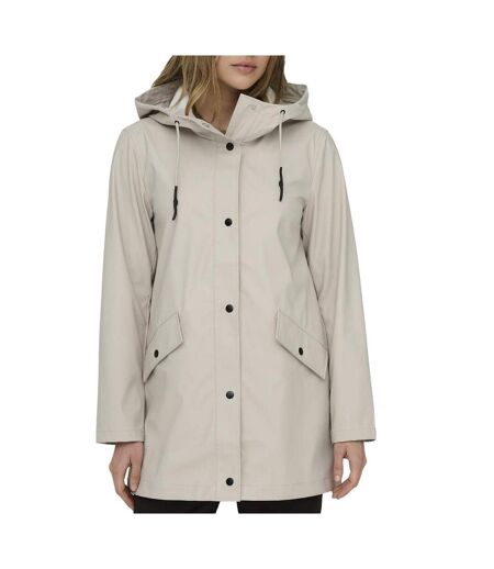 Veste imperméable beige femme only elisa