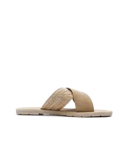Sandales beiges femme chattawak dacota
