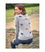 Womens/ladies Hedgehog Jumper Grey WoolOvers-1